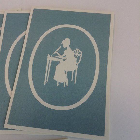 Vintage Coutts Hallmark Victorian Wedgeport Petite Notes Blank Cards - Picture 4 of 16